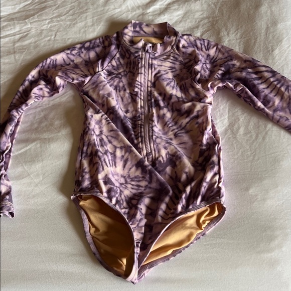 Crewcuts Lavender Tie-Dye Swimsuit - Picture 1 of 3